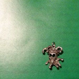 Skull Jester Necklace Charm